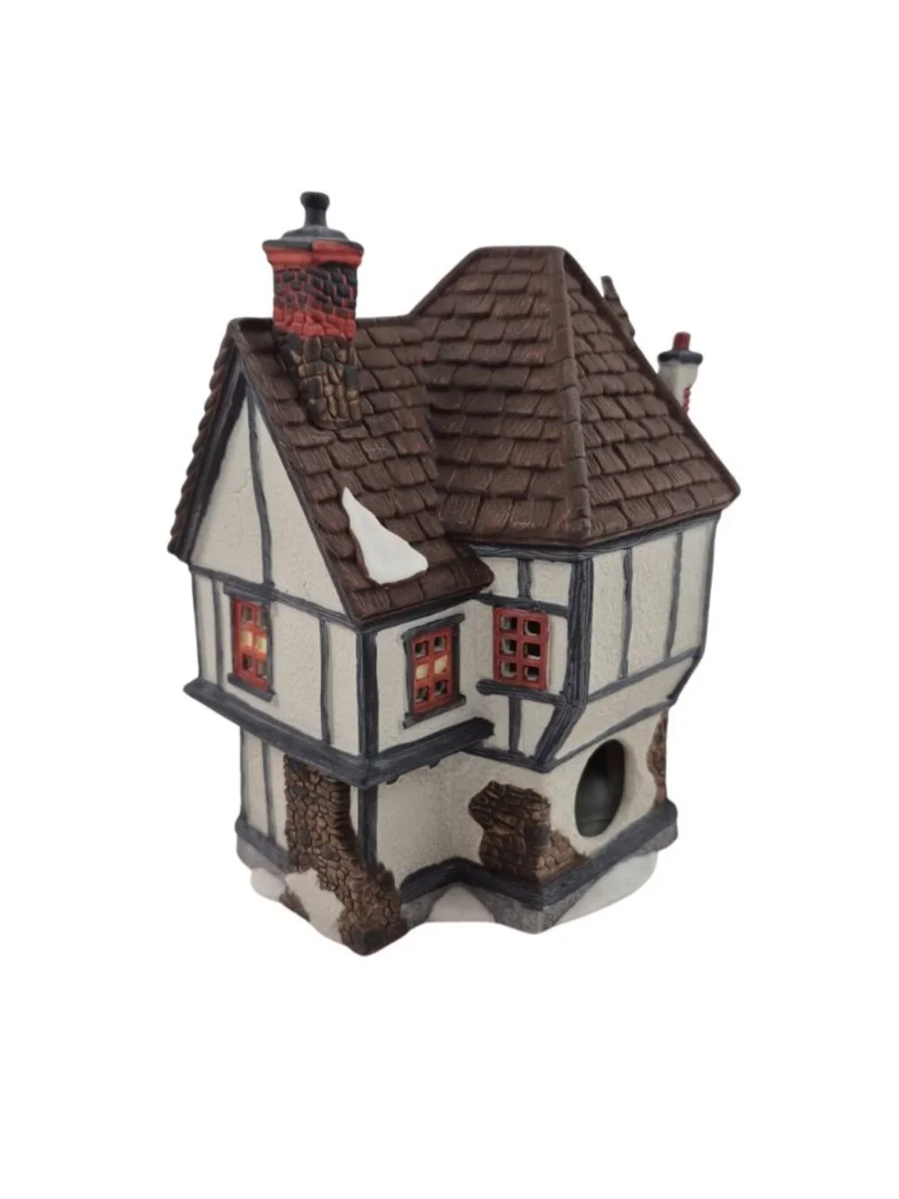 Department 56 Tutbury Printer 55689 Heritage Dickens Village Porcelain 1990 Box